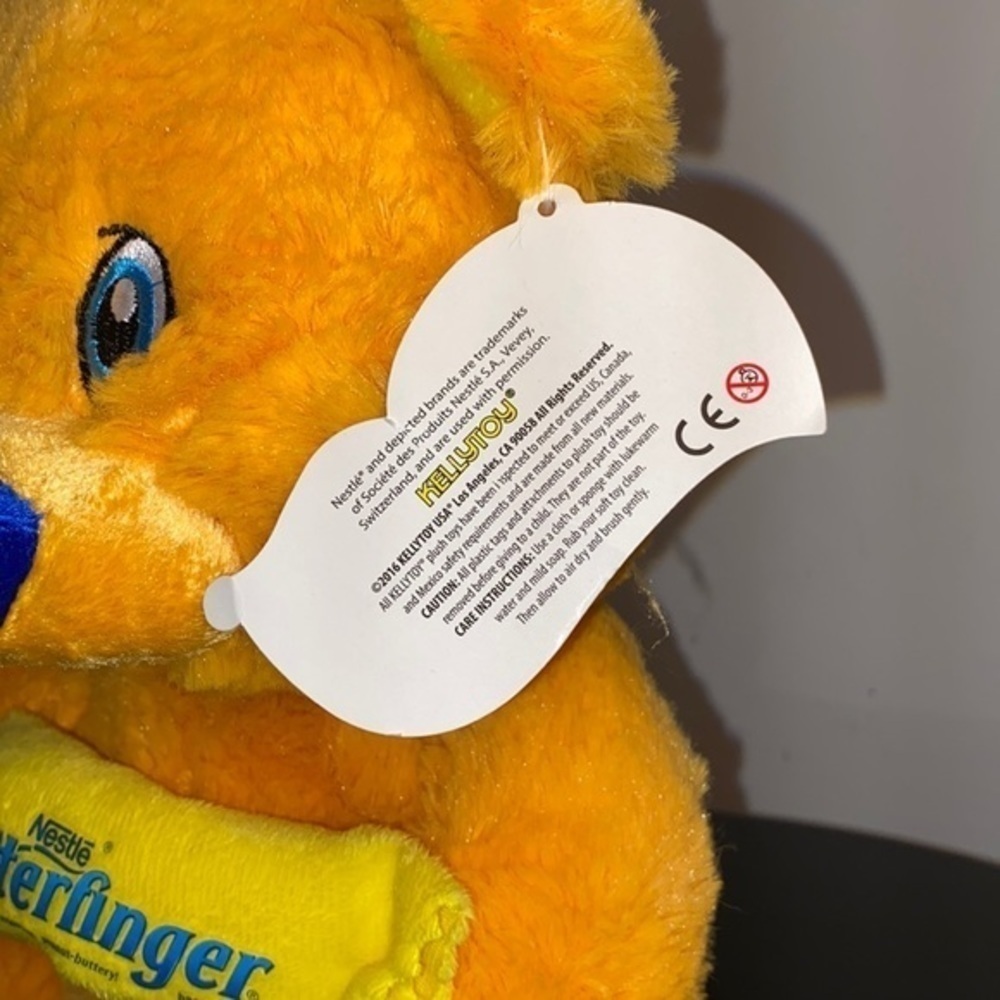 NWT 12” Nestle Butterfinger Bear by Kellytoy - Picture 6 of 10